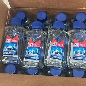 LOT OF 24 bottles Finish Jet dry 1.52 fl oz rinse agent 85688 Dishwasher liquid
